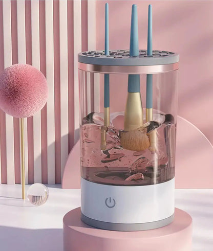 Limpiador eléctrico de brochas de maquillaje 3 en 1 - Limpieza y Secado en Minutos Bahe Store