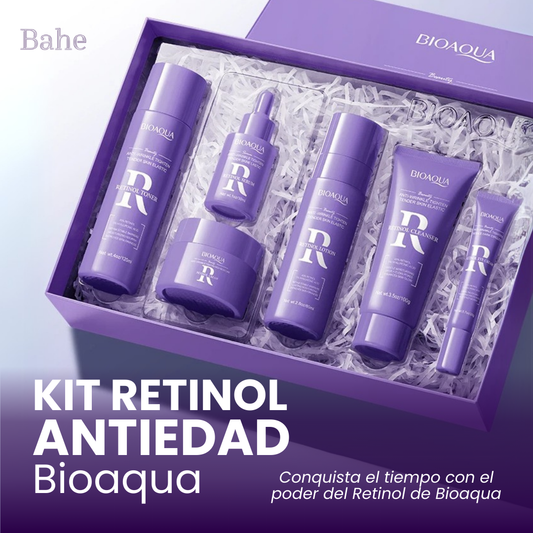 KIT RETINOL BIOAQUA CAJA DE LUJO Bahe Store