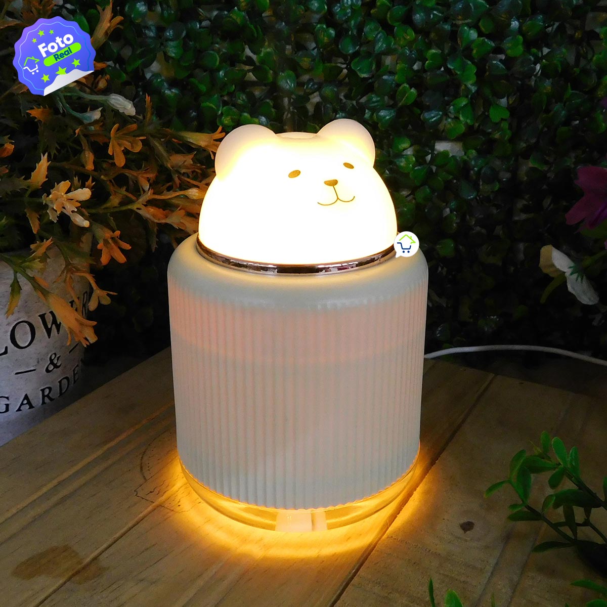 Mini Humidificador USB con Luz LED y Diseño de Animales